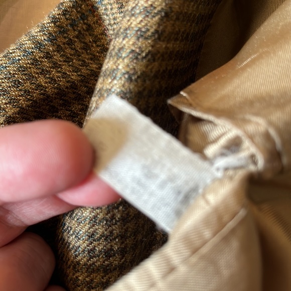 Vtg BROOKS BROTHERS Size 42R Plaid Sportcoat Silk/Cashmere Blend Timeless Pteppy - Picture 9 of 15